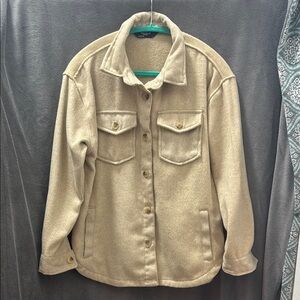 Tan/Cream Shacket